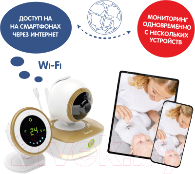 Видеоняня Ramili RV1800 