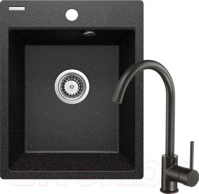 Мойка кухонная со смесителем Deante Corio ZRCB2103 - фото