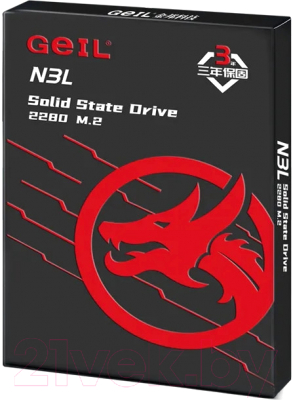 SSD диск GeIL N3L 256GB N3LFD22M256A