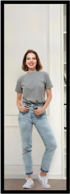 Зеркало Emze Line 180x60 / LINE.180.60.СНЕ - фото