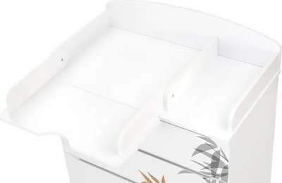 Комод пеленальный INDIGO Green Line с узким пеленальным столиком