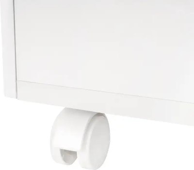 Комод пеленальный INDIGO Green Line с узким пеленальным столиком (цветы)