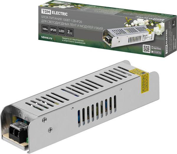 Блок питания для светодиодной ленты TDM SQ0331-0552