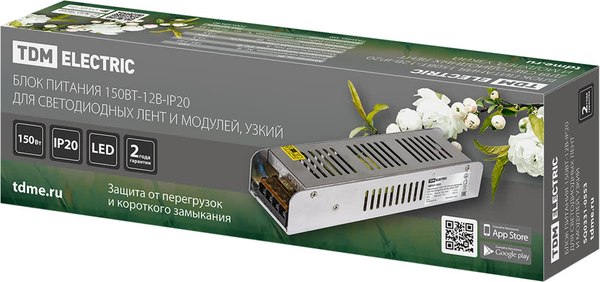 Блок питания для светодиодной ленты TDM SQ0331-0553