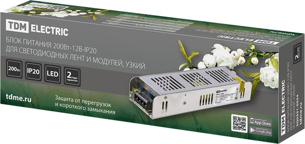 Блок питания для светодиодной ленты TDM SQ0331-0554