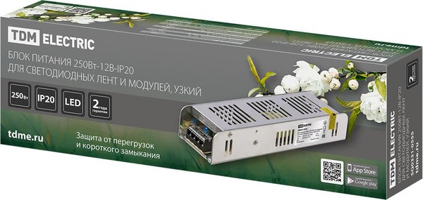 Блок питания для светодиодной ленты TDM SQ0331-0555