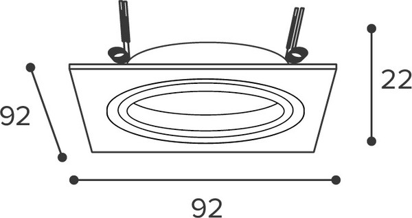 Точечный светильник Wolta WDL-GU5.3/01BL-S