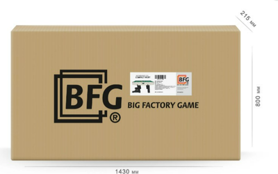 Бильярдный стол BFG Compact Moby 4 / BFG-KMST4 