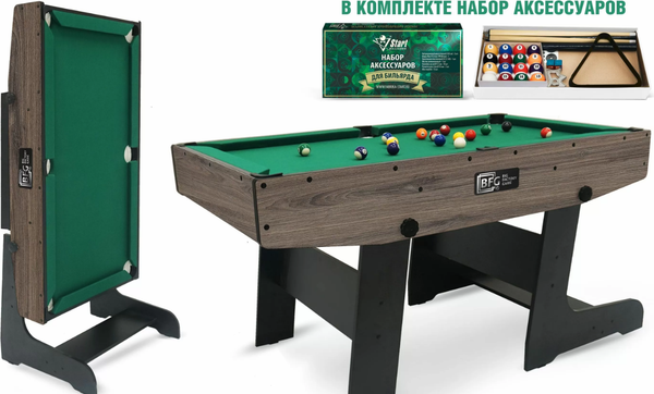 Бильярдный стол BFG Compact Moby 4 / BFG-KMAN4