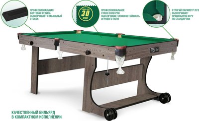 Бильярдный стол BFG Compact Light 6 / BFG-KLAN6 