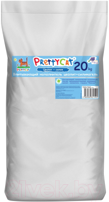 Наполнитель для туалета Prettycat Naturel с ароматом лаванды / 621502 - фото