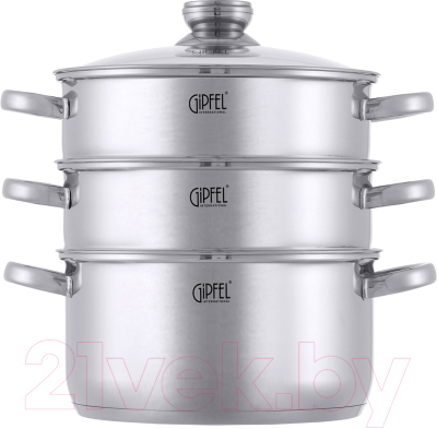 Кастрюля-пароварка Gipfel Salina 1309