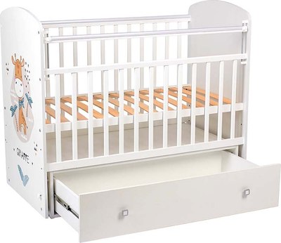 Детская кроватка Фея 750 Жирафик / 0002551.9.16