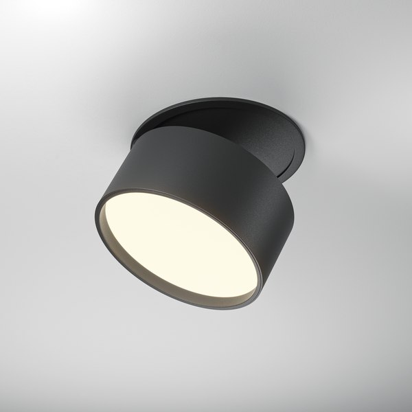 Точечный светильник Maytoni Downlight DL024-12W3K-B