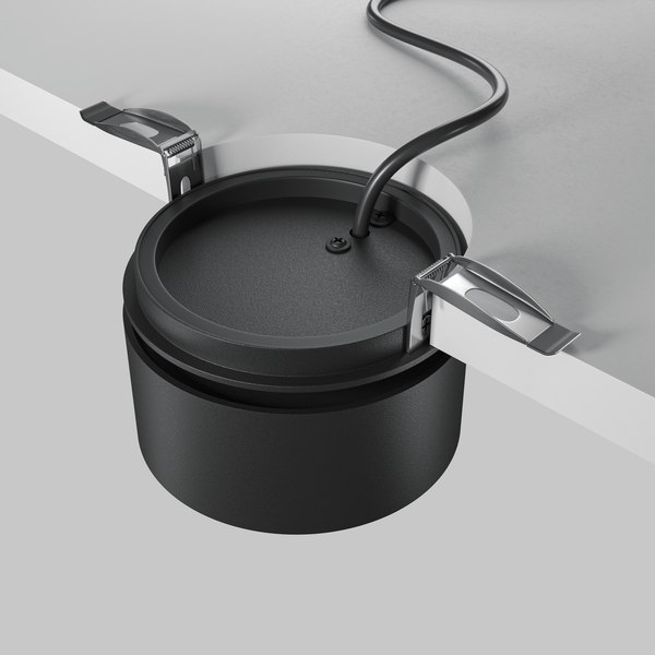 Точечный светильник Maytoni Downlight DL024-12W3K-B