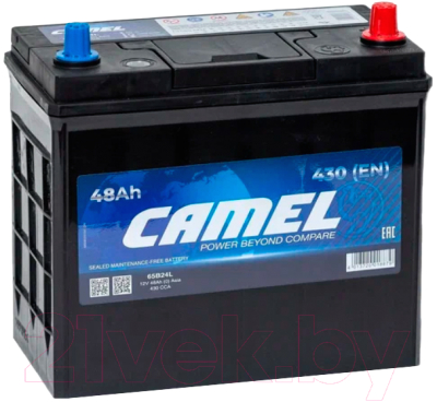 Автомобильный аккумулятор Camel Asia 65B24R - фото