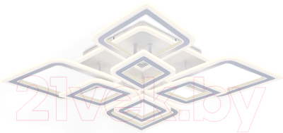 Люстра Ambrella FA8911/4+4 WH/CH - фото