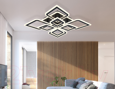 Люстра Ambrella FA8912/4+4 BK/CH