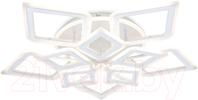 Люстра Ambrella FA8914/5+5 WH/CH (белый/хром) - фото