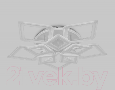 Люстра Ambrella FA8914/5+5 WH/CH (белый/хром)