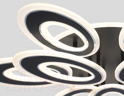 Люстра Ambrella FA8938/6+3 BK/CH