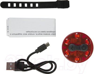 Фонарь для велосипеда Glanzen BFL-0200-03-back