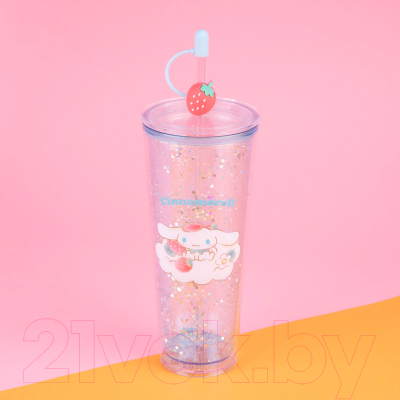 Многоразовый стакан Miniso Sanrio characters Strawberry collection 9258