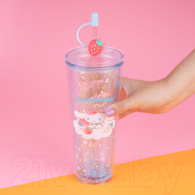 Многоразовый стакан Miniso Sanrio characters Strawberry collection 9258