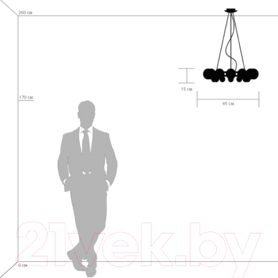 Люстра Lightstar Sferetta 801124