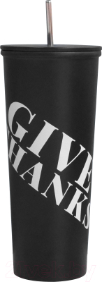 Многоразовый стакан Miniso Letters Series 9209 - фото