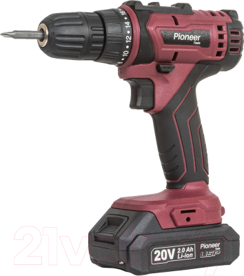 Аккумуляторная дрель-шуруповерт Pioneer CD-M2001C USP - фото