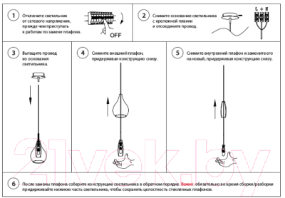 Люстра Lightstar Pentola 803060