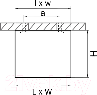 Точечный светильник Lightstar Monocco 212517
