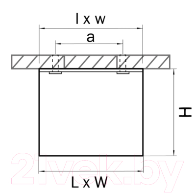 Точечный светильник Lightstar Monocco 212519