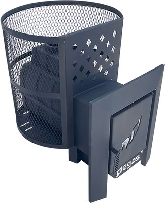 Печь-каменка Пегас Легион 16 чугун ДТ-4 (короткая топка) - фото