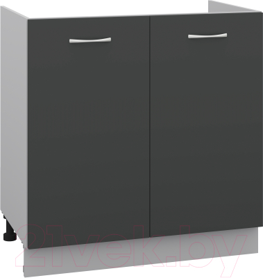 Шкаф под мойку Кортекс-мебель Корнелия Лира НШ80м - фото