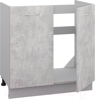 Шкаф под мойку Кортекс-мебель Корнелия Лира НШ80м