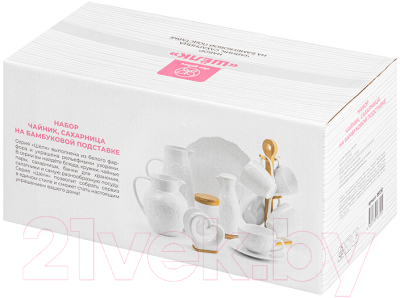 Чайный набор Elan Gallery Шелк / 950282 