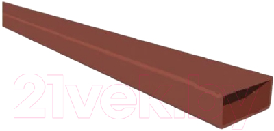 Столб для забора Белзабор Из профильной трубы 3м 40x20 - фото