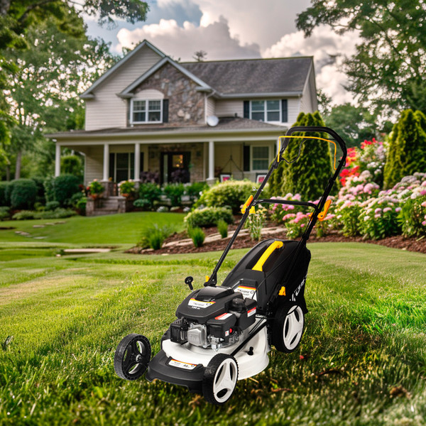 Газонокосилка бензиновая Kranz KR-460SP / KR-16-1231