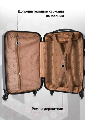 Чемодан на колесах L'case Phatthaya BCP-12-02