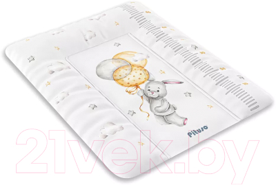 Пеленальный матрас Pituso Зайка с шарами / 4210-51