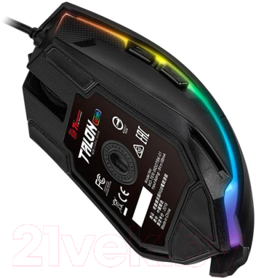 Мышь Thermaltake Talon Elite RGB с ковриком / MO-TER-WDOTBK-01