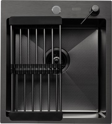 Мойка кухонная Arfeka Eco AR 45x50 + CL AR + DS AR - фото