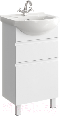 Тумба с умывальником Aqwella Rodos ROD01052N - фото