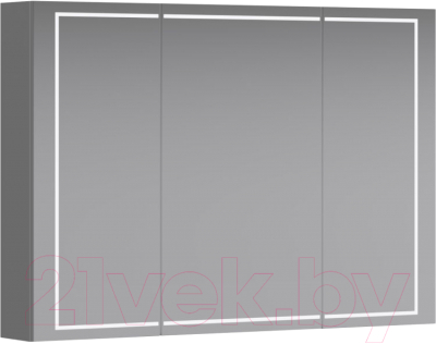 Шкаф с зеркалом для ванной Aqwella Simplex / SLX0410 - фото