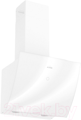 Вытяжка наклонная Elikor Wave 50 WH / 243079 - фото