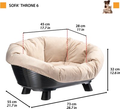 Лежанка для животных Ferplast Throne 6 / 70156017