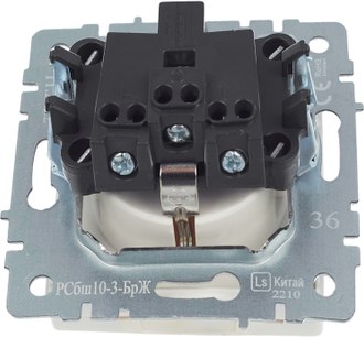 Розетка IEK Brite BR-R16-16-K36