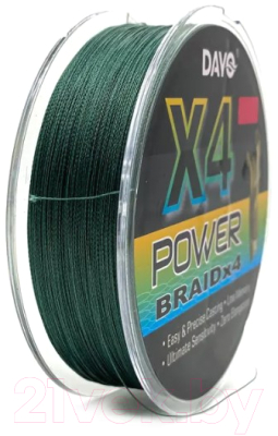 Леска плетеная Dayo Power Braid X4 0.16мм